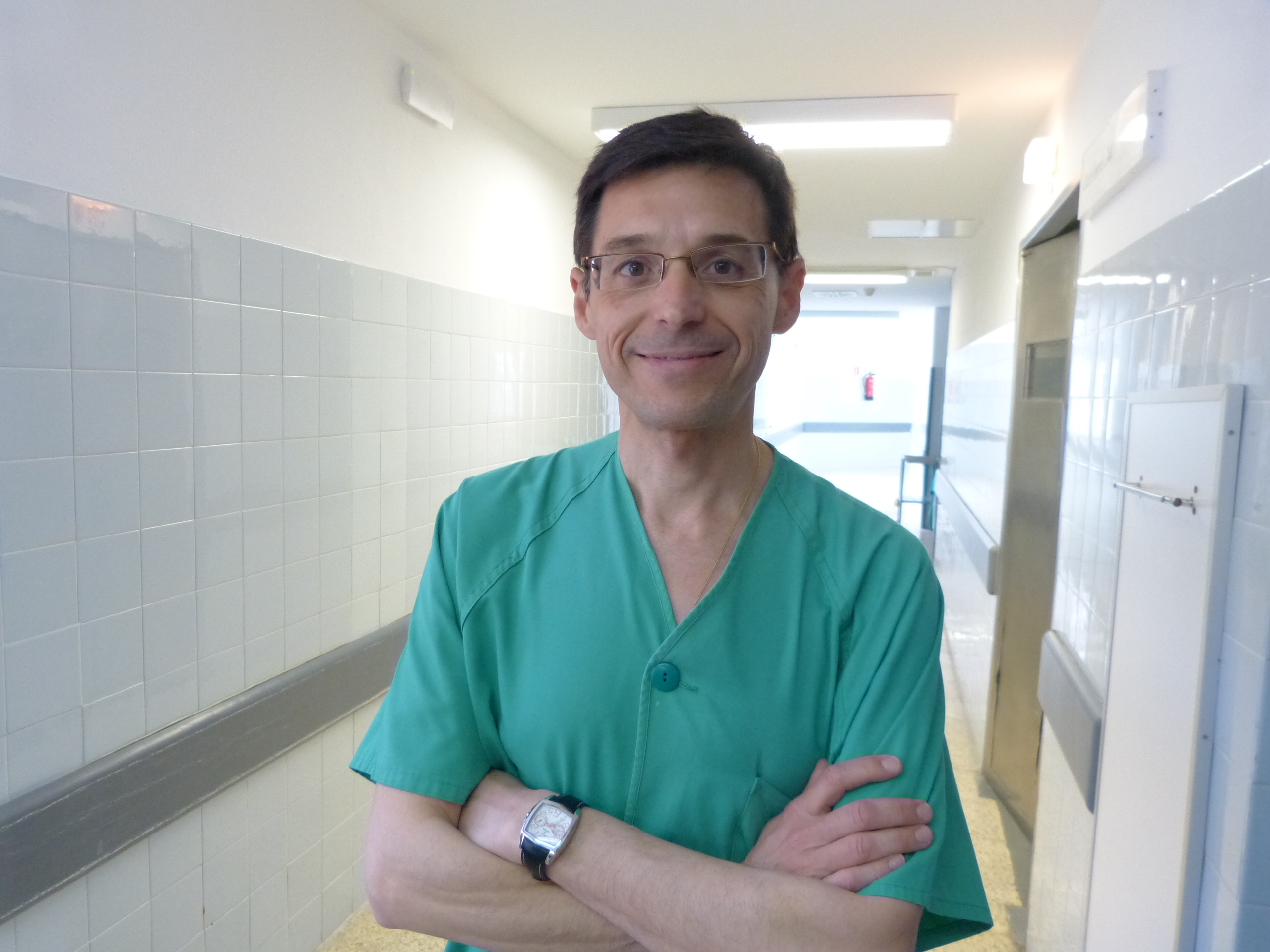 El doctor Fernando de la Portilla, coordinador de la investigación. Foto HVR